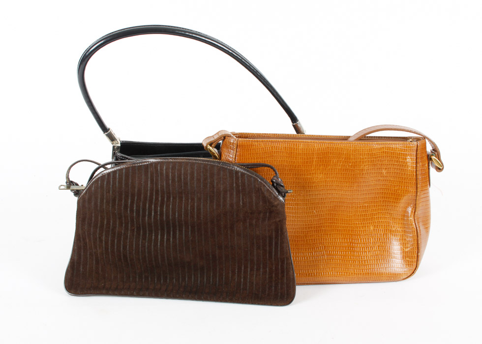 Three Handbags