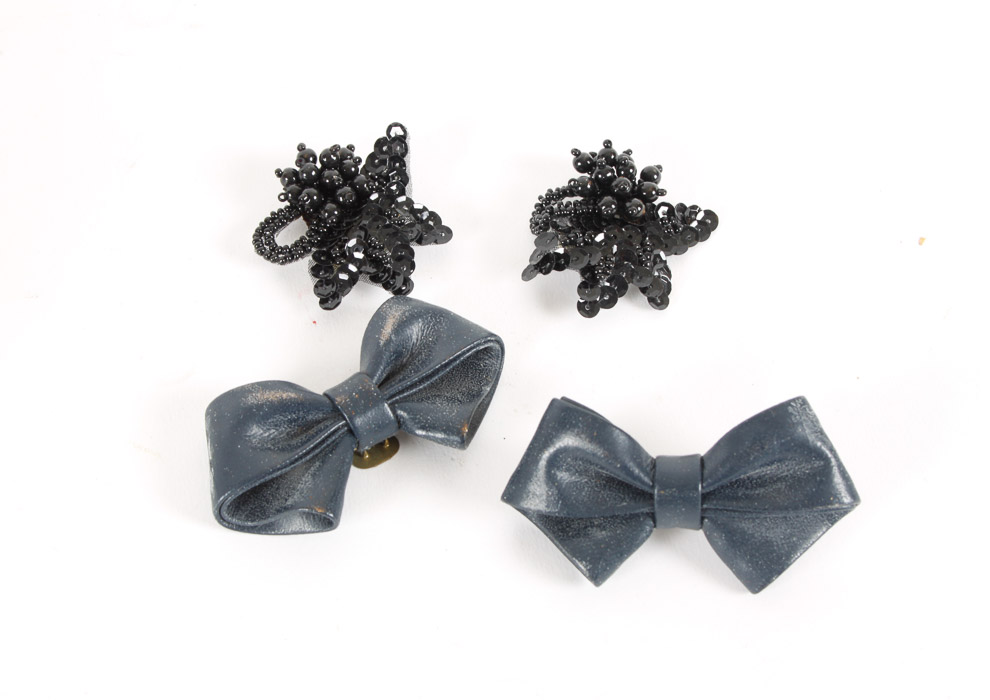 Shoe Clips and Jewelry Bags