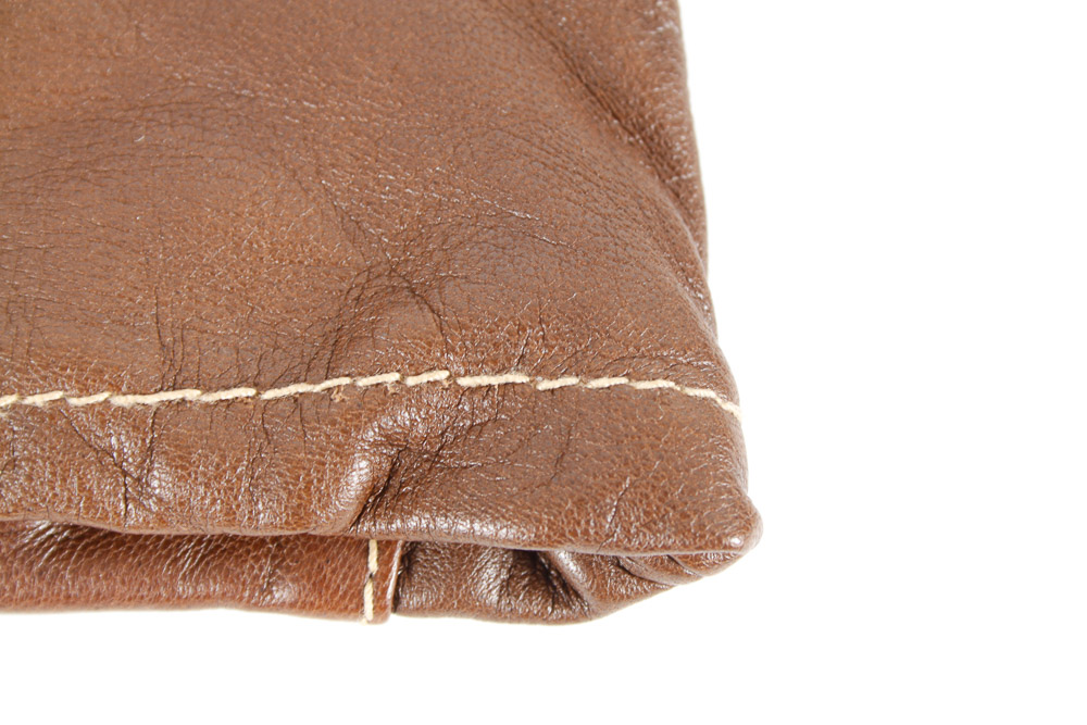 His and Hers Brown Leather Gloves