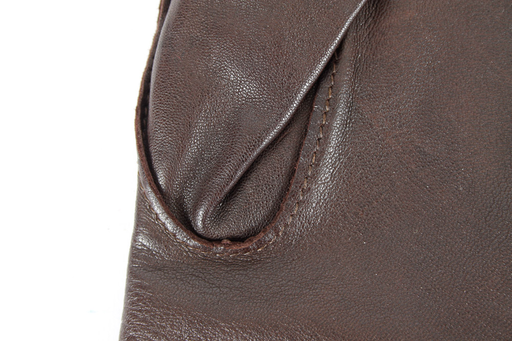 His and Hers Brown Leather Gloves