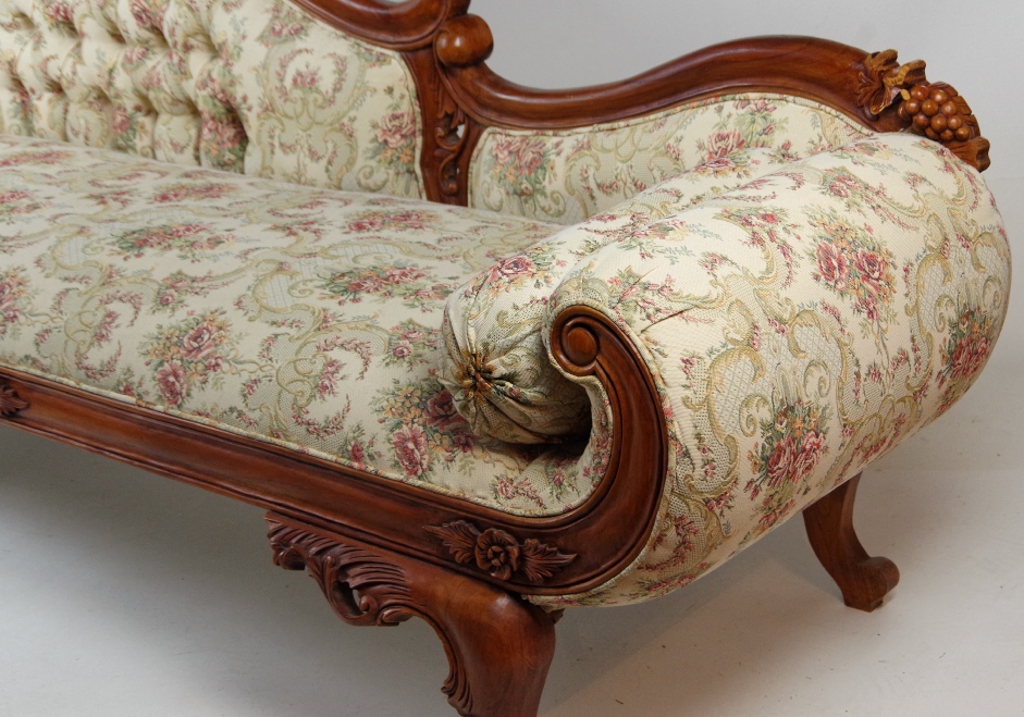 Belter Style Rosewood Settee
