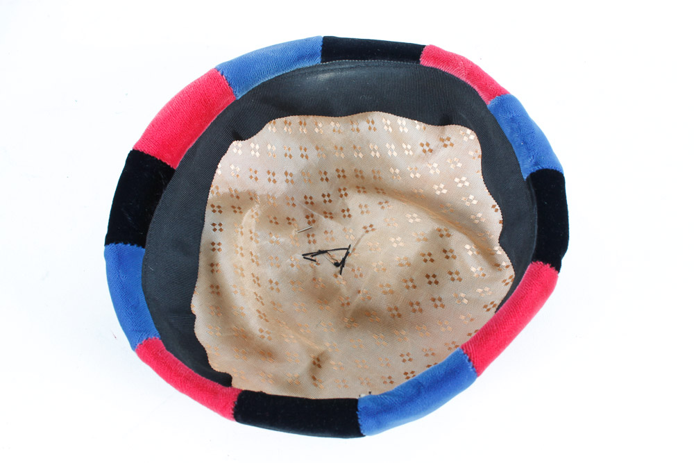 Four Vintage Wool Hats and Hat Box