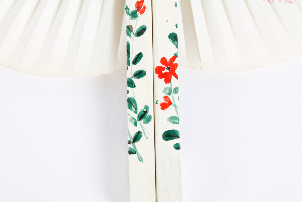 Vintage Embroidered Handkerchiefs and Fans
