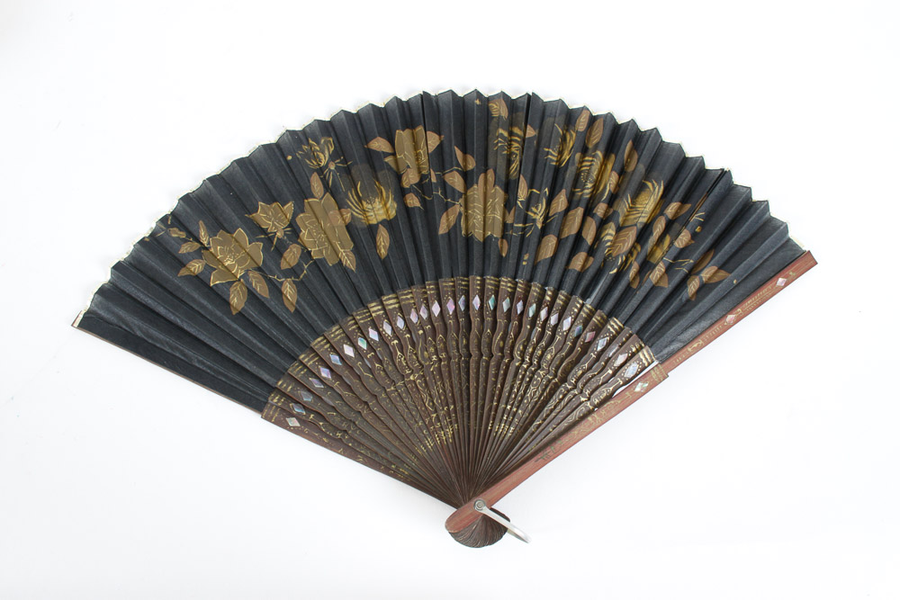 Vintage Embroidered Handkerchiefs and Fans