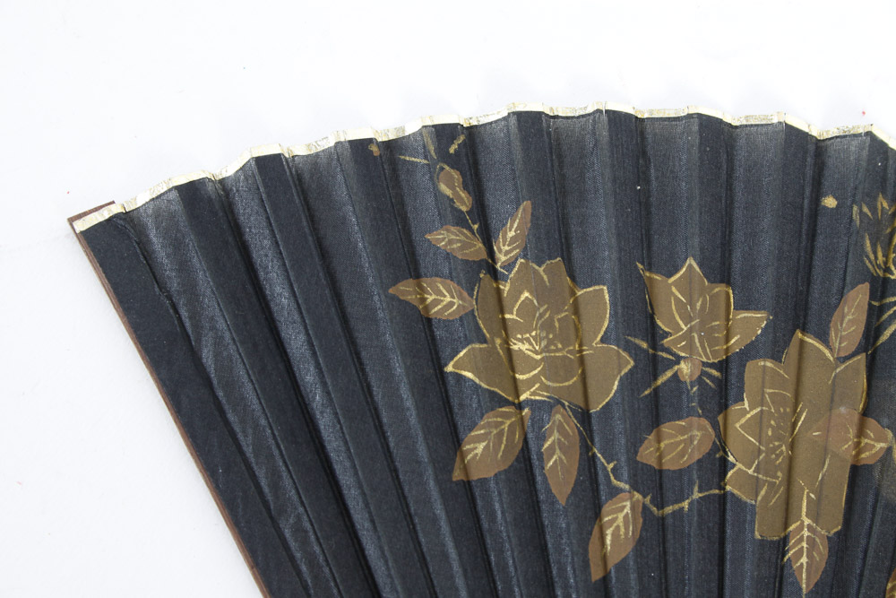 Vintage Embroidered Handkerchiefs and Fans