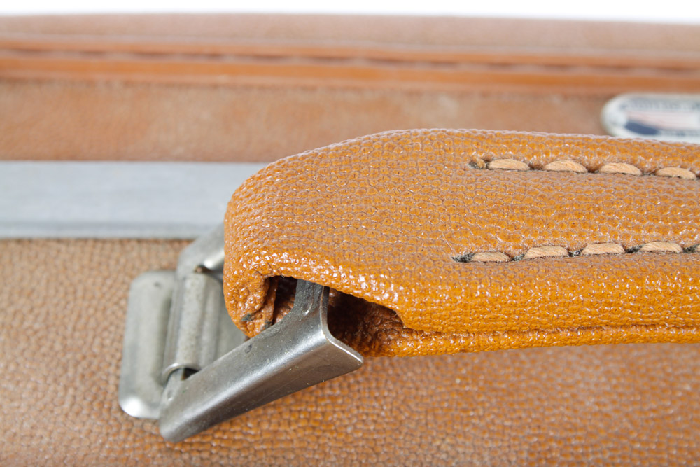 Vintage American Tourister Suitcase and Brown Bags