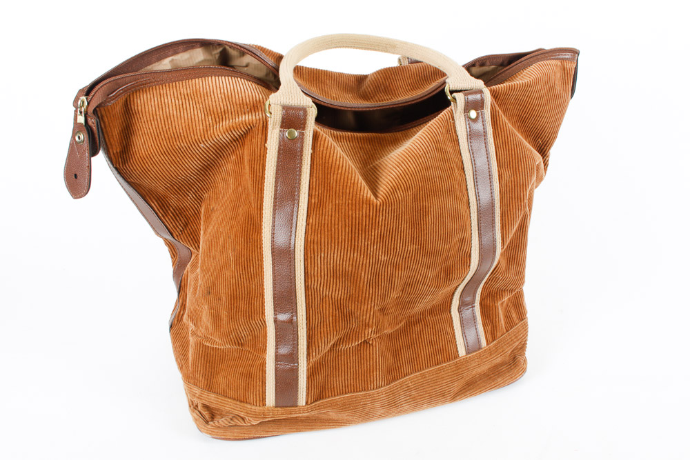 Vintage American Tourister Suitcase and Brown Bags