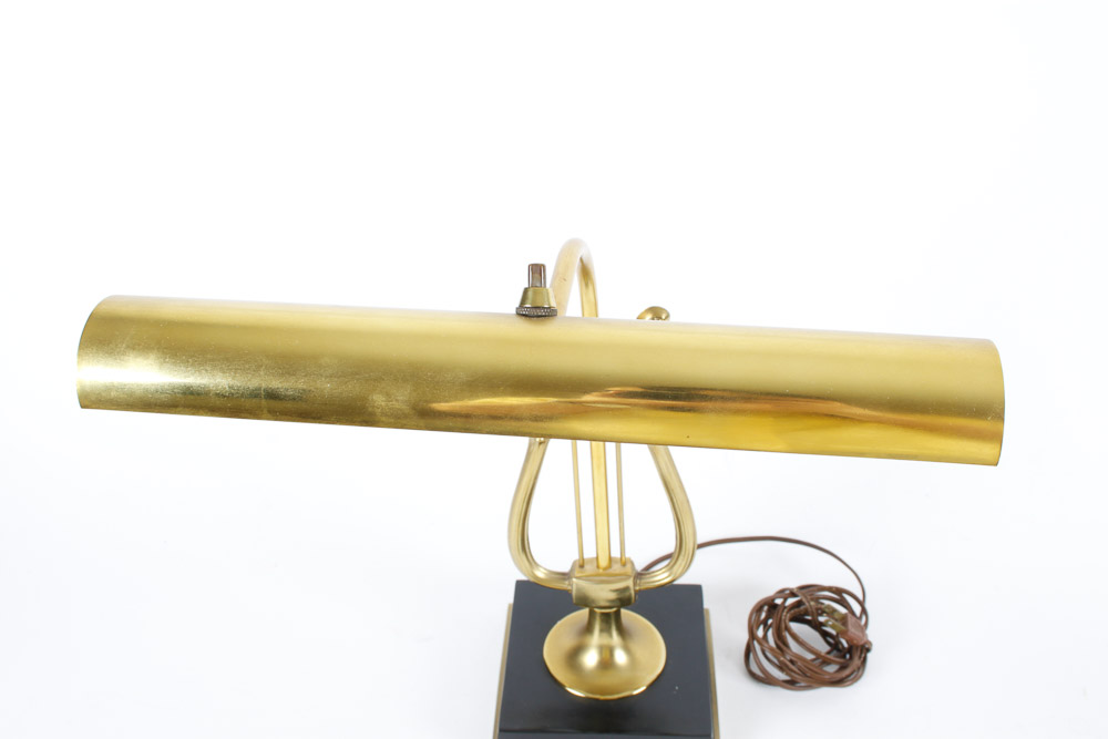 Piano Lamp and Musical Decor