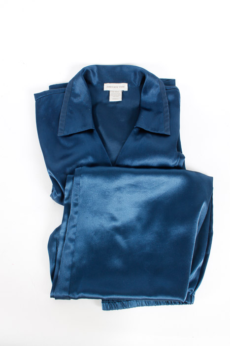 Six Satin Pajama Sets