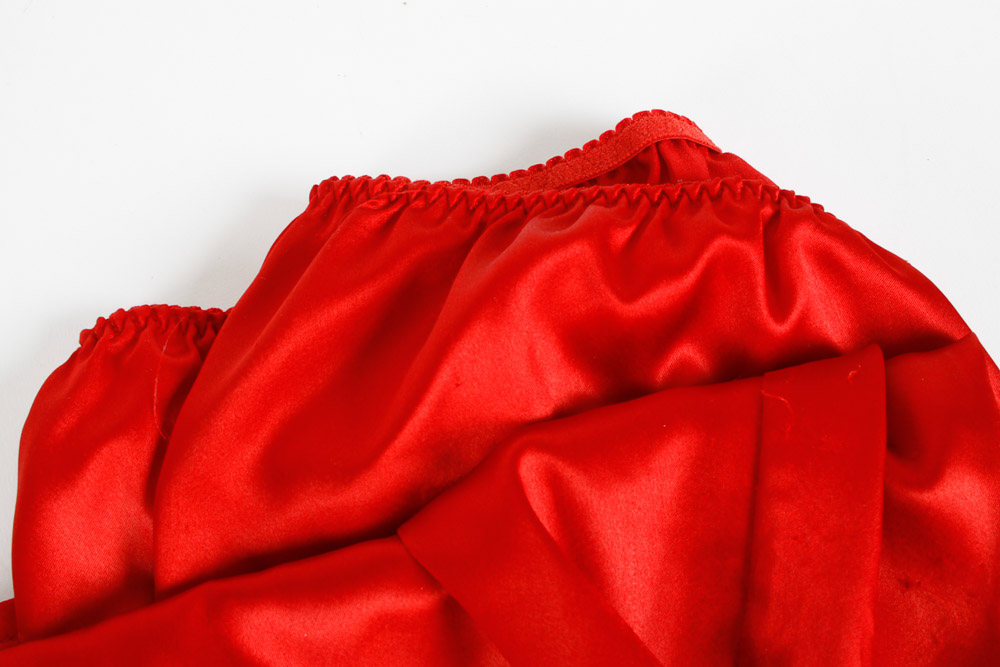 Six Satin Pajama Sets