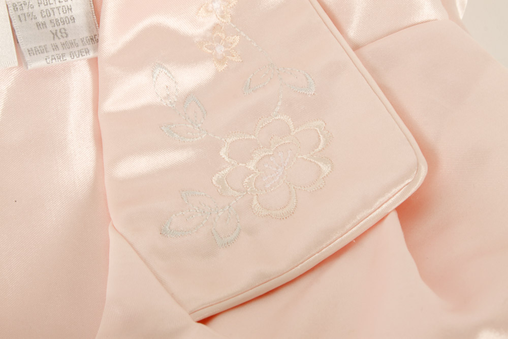 Six Satin Pajama Sets