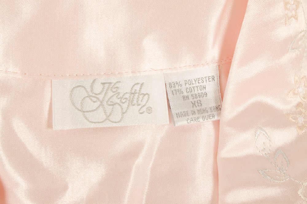 Six Satin Pajama Sets