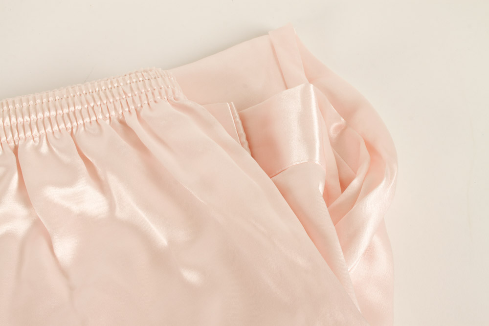 Six Satin Pajama Sets