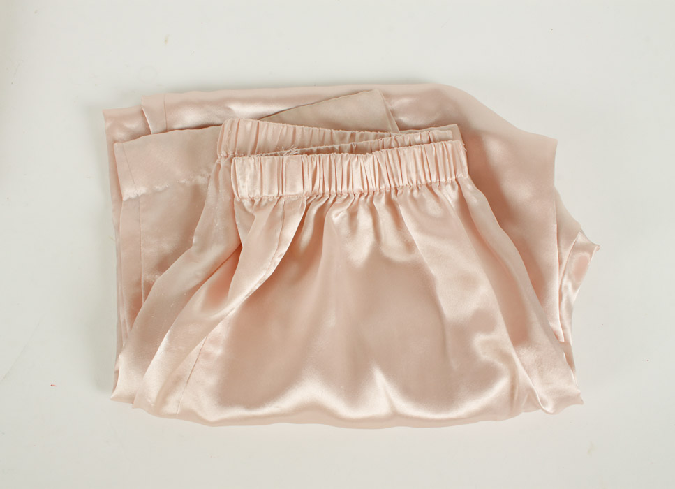 Six Satin Pajama Sets