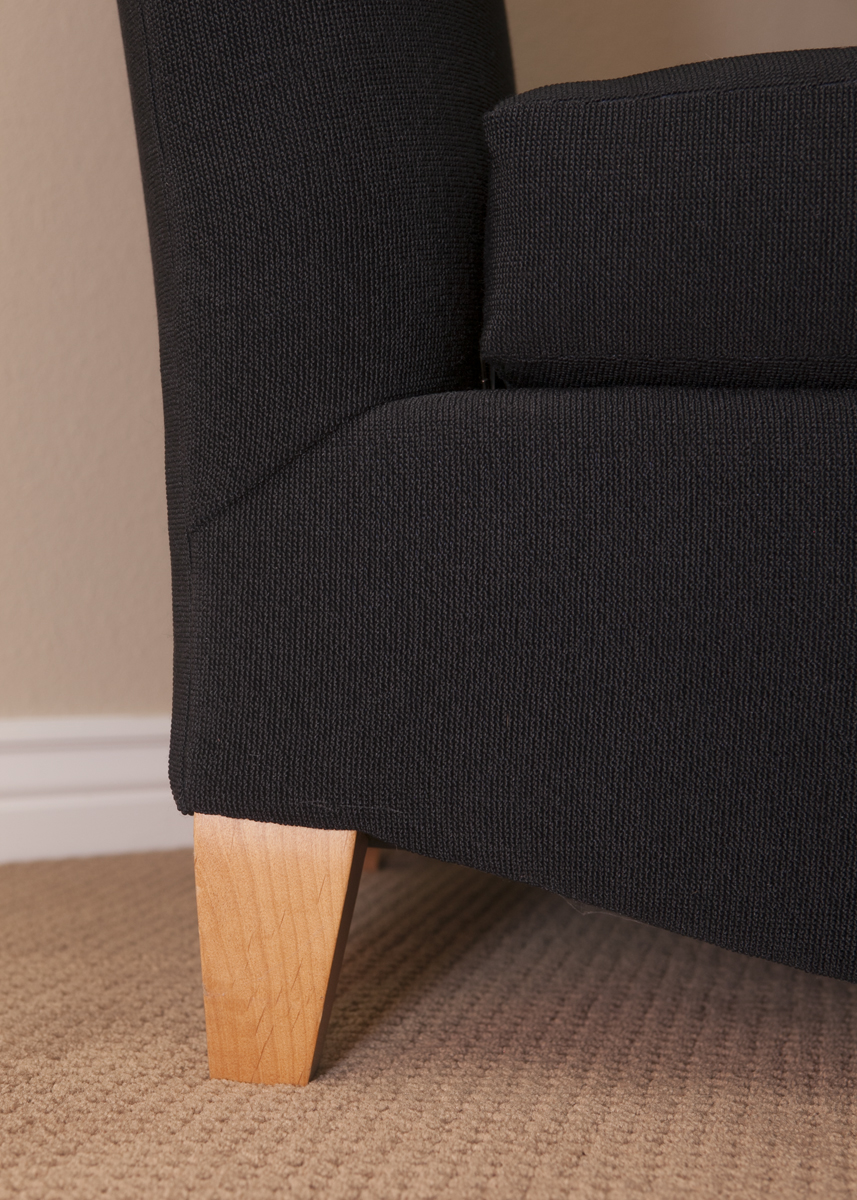 Pair of Black Living Chairs