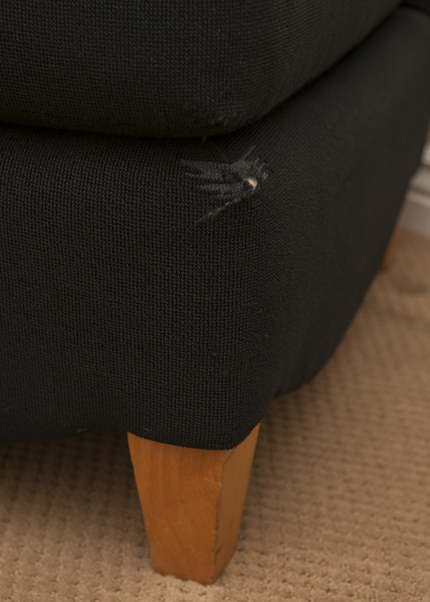 Pair of Black Living Chairs