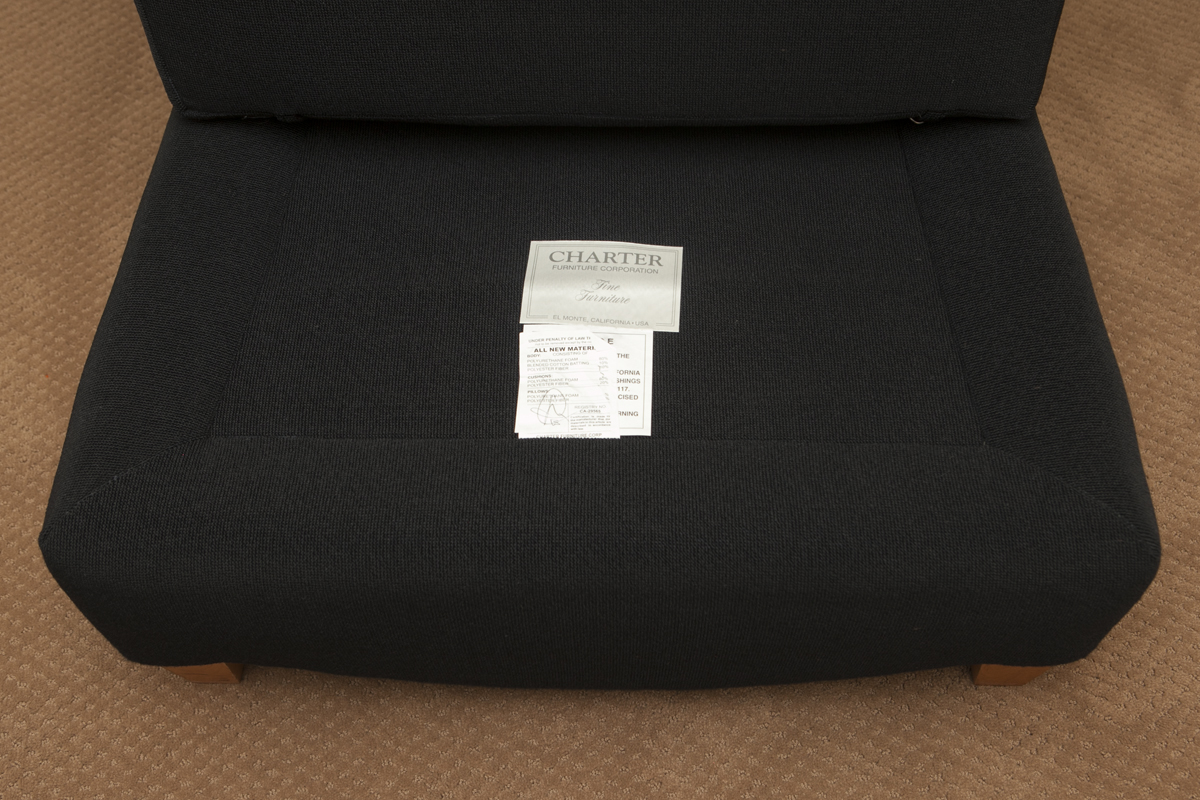 Pair of Black Living Chairs