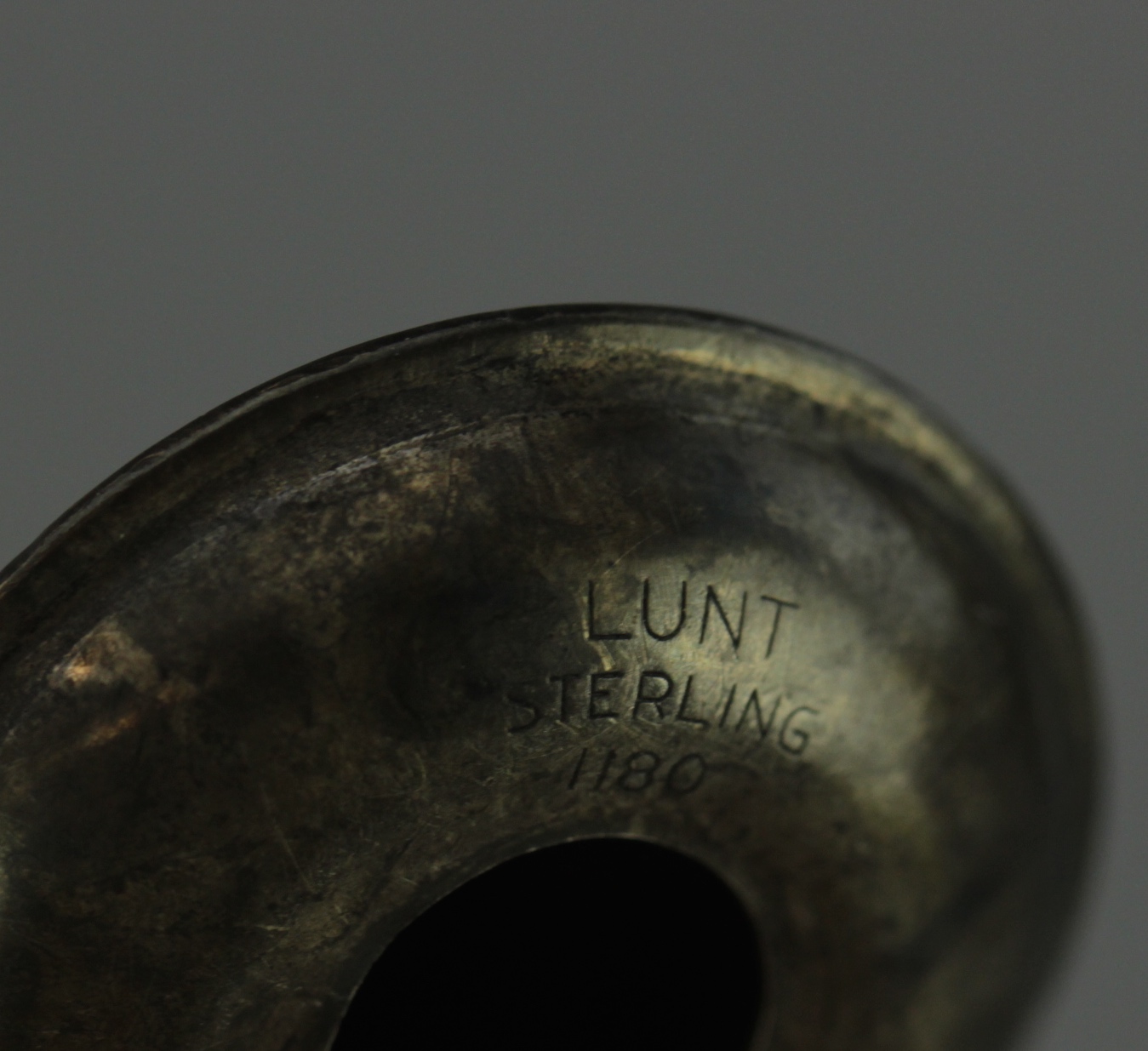 Vintage Lunt Sterling Silver Baby Rattle