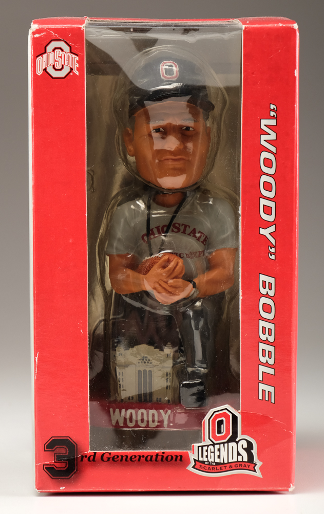 Woody Hayes Bobblehead and Photo