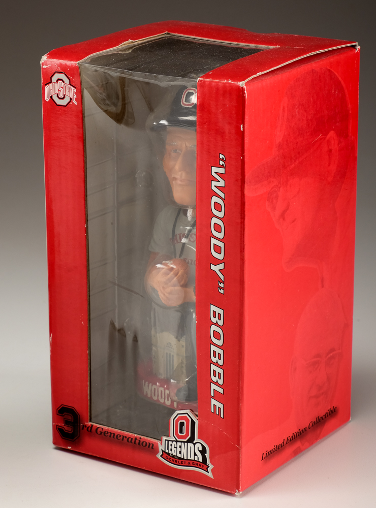Woody Hayes Bobblehead and Photo