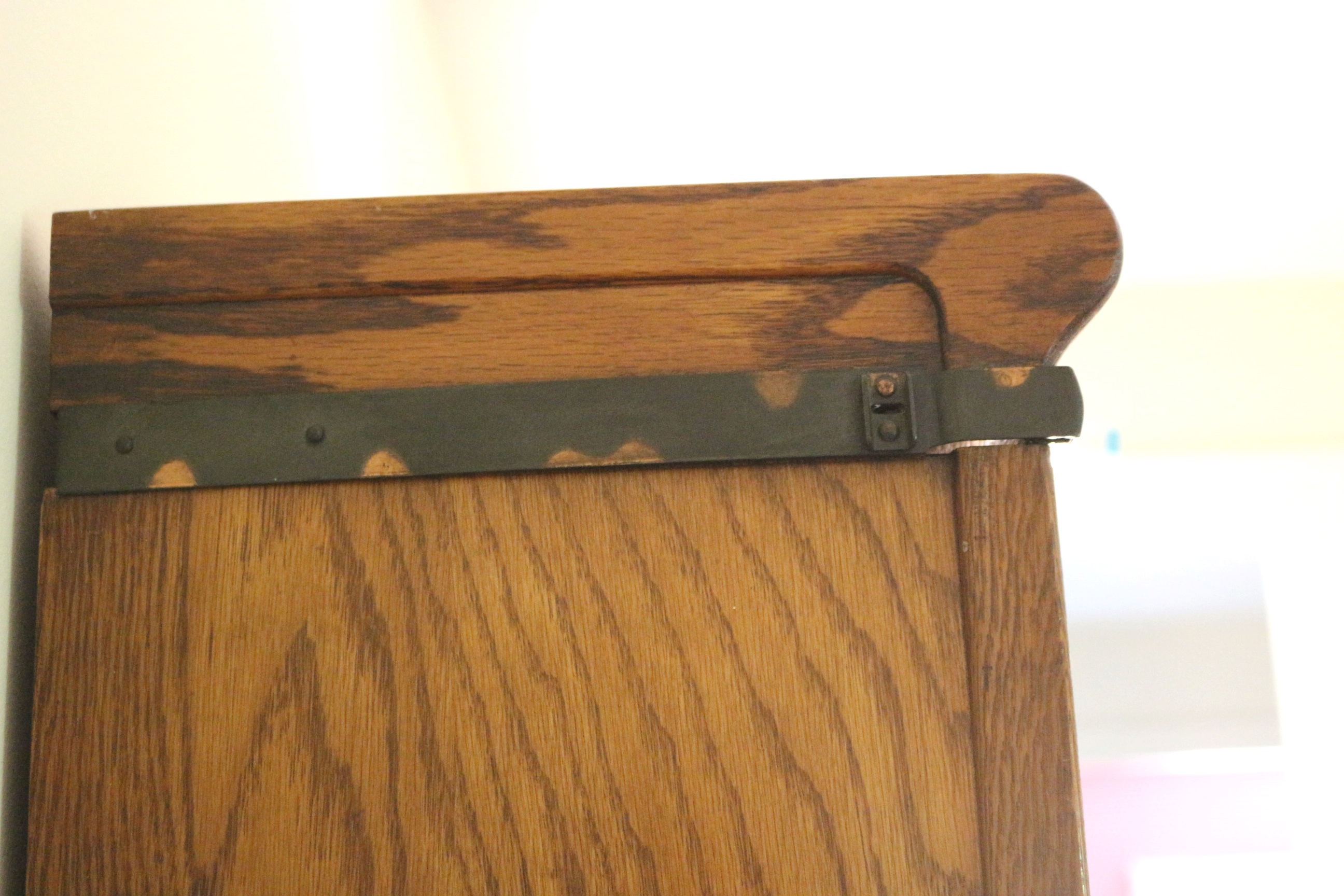 Antique Oak Five Stack Barrister Bookcase