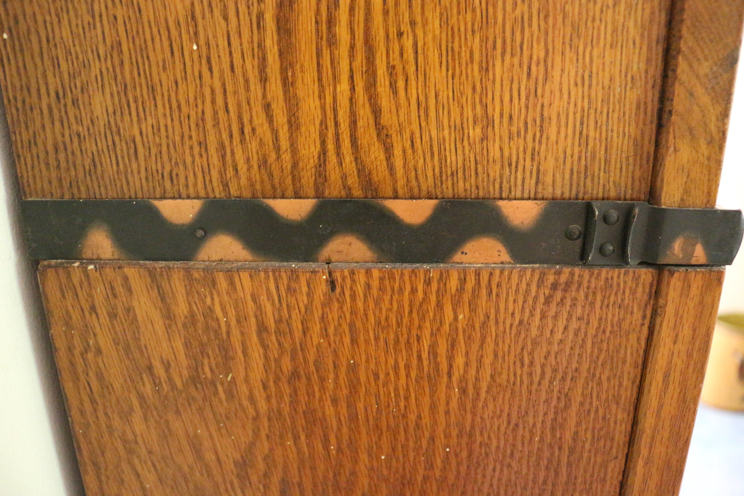 Antique Oak Five Stack Barrister Bookcase