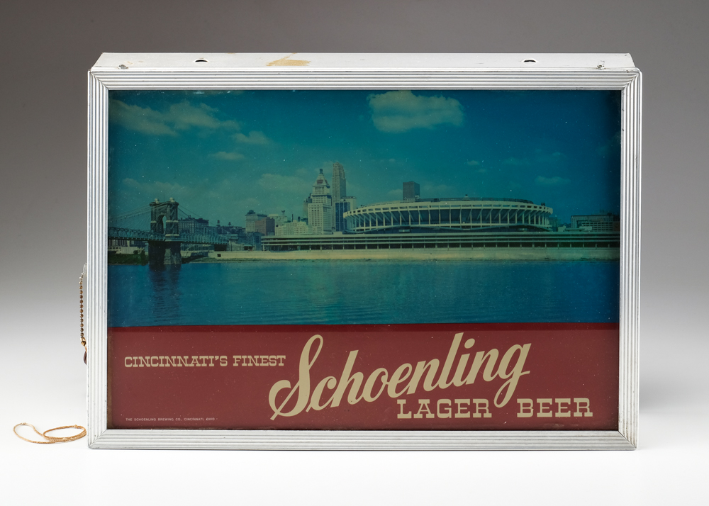 Schoenling/Riverfront Stadium Electric Sign