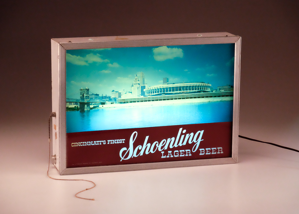Schoenling/Riverfront Stadium Electric Sign