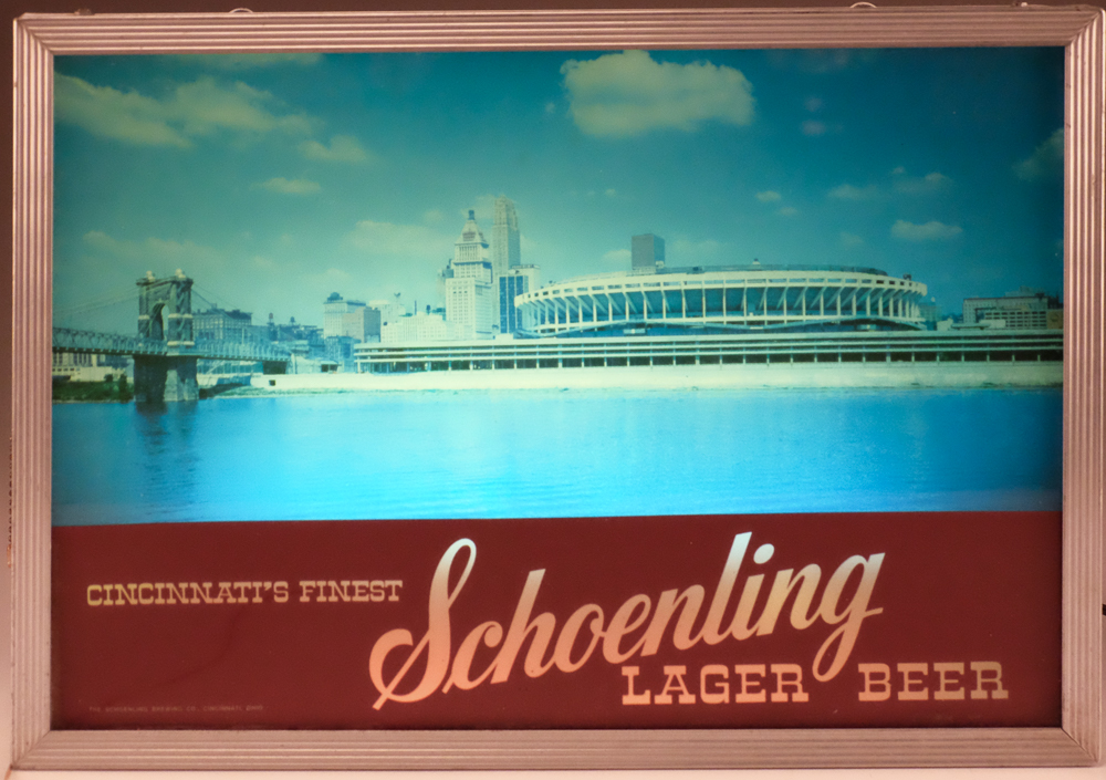 Schoenling/Riverfront Stadium Electric Sign