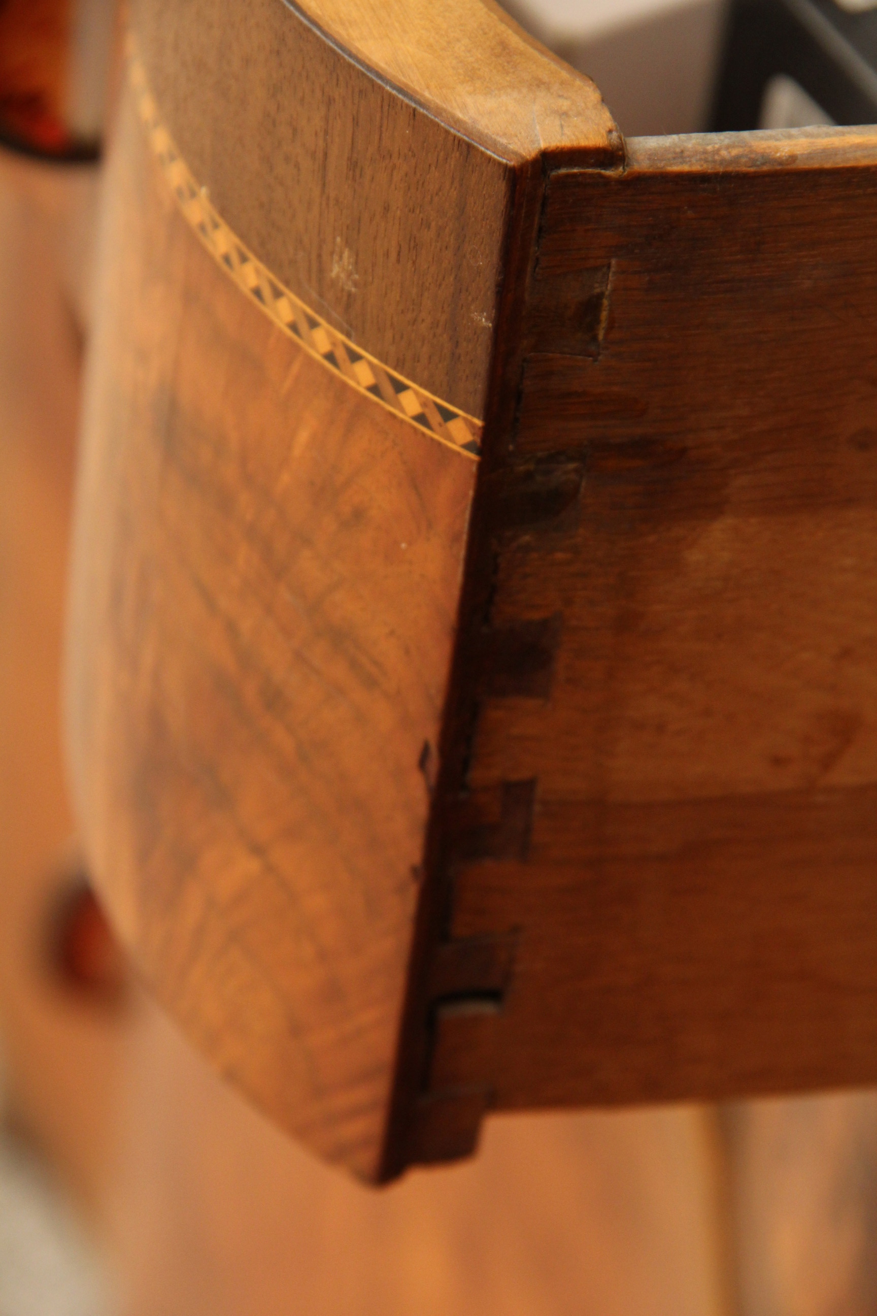 Maple Wood Veneer Sideboard