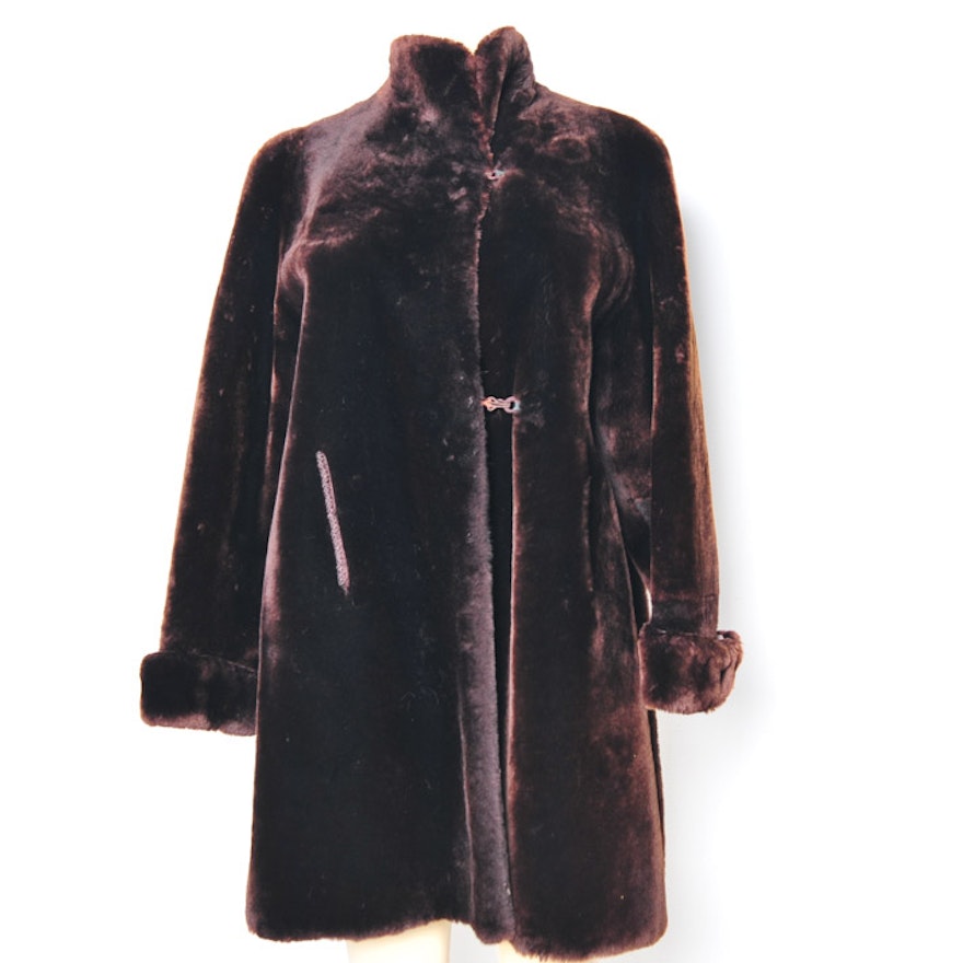 Wineburg and Gleason Beaver Fur Coat