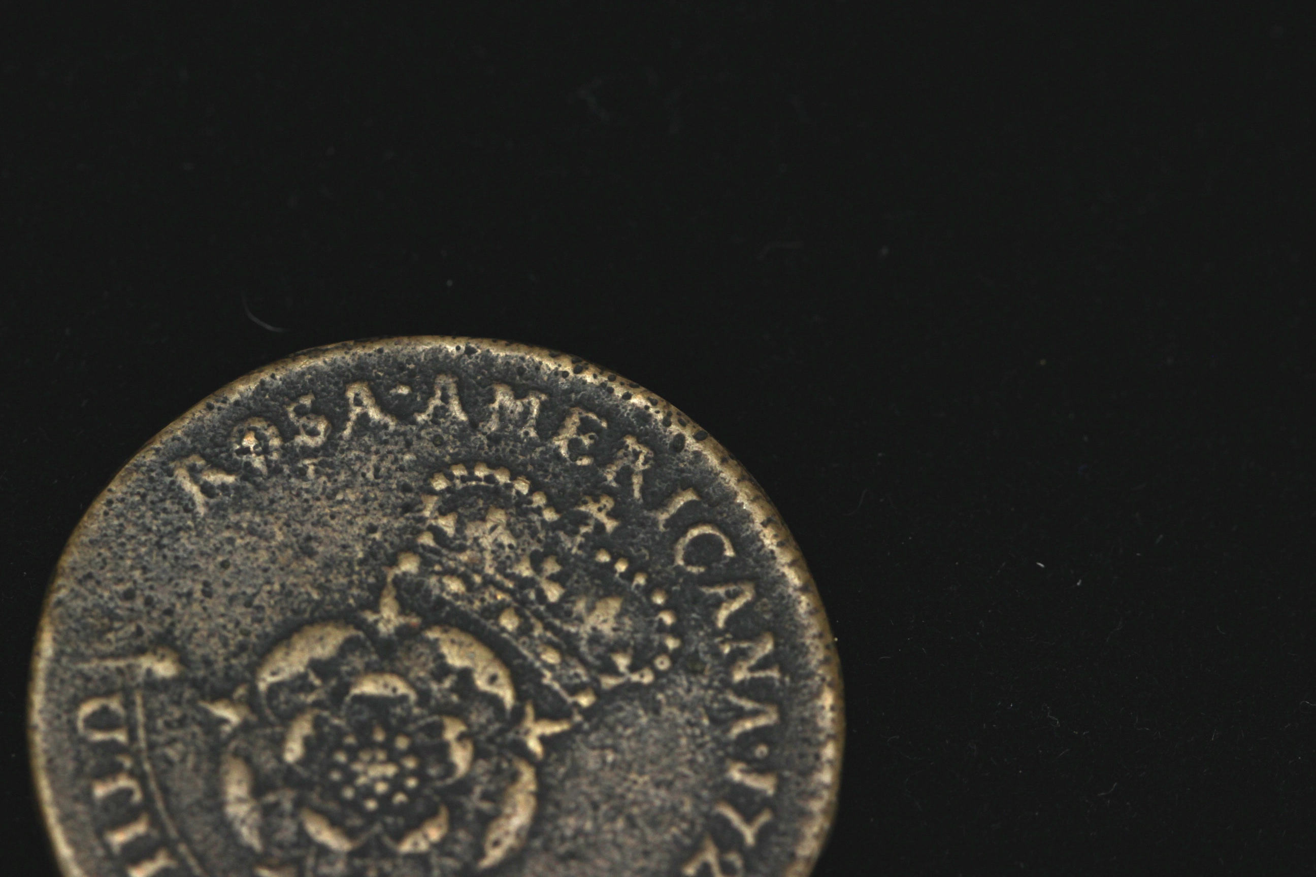 1723 Rosa Americana Twopence Coin