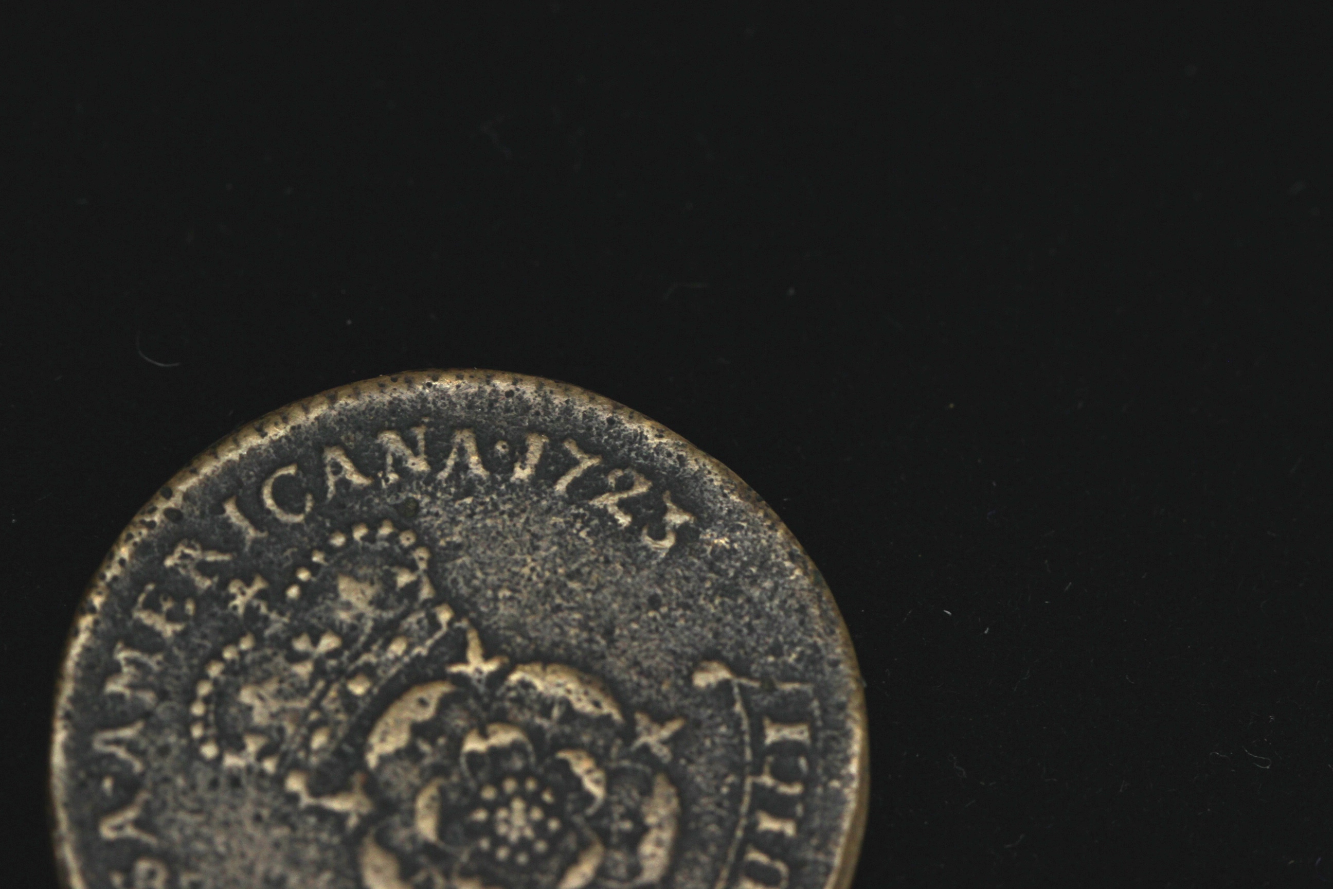 1723 Rosa Americana Twopence Coin