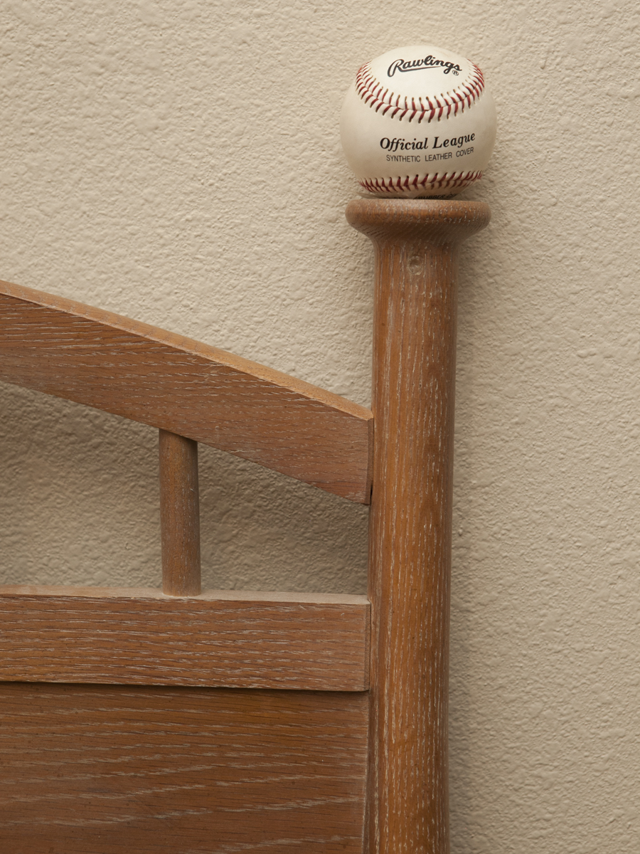 Thomasville Baseball Motif Twin Bed