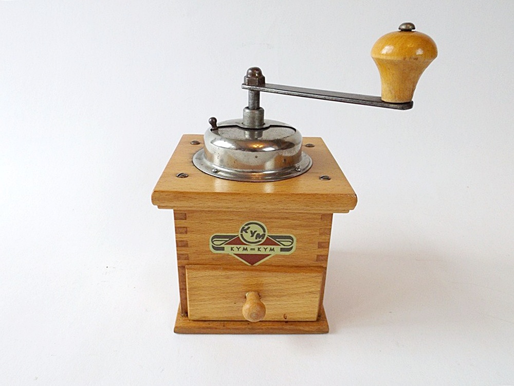 Vintage German KyM Coffee Grinder