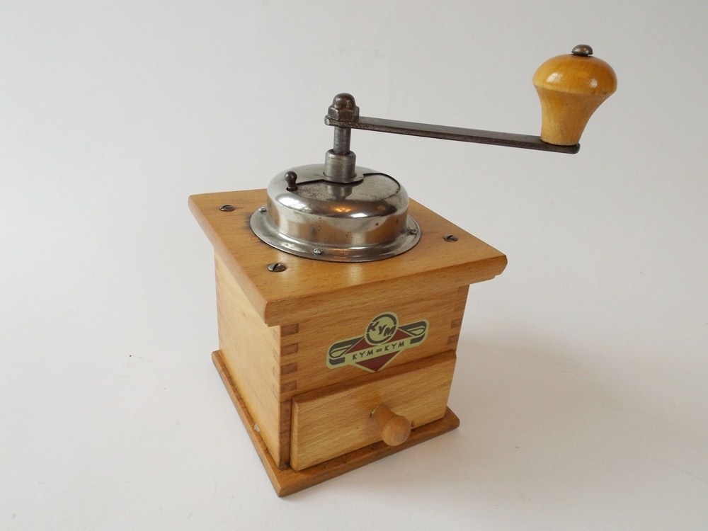 Vintage German KyM Coffee Grinder