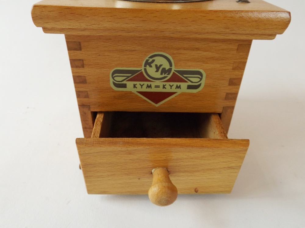 Vintage German KyM Coffee Grinder