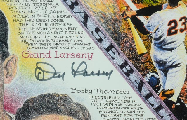 Larsen, Thomson and Vander Meer Signed Print