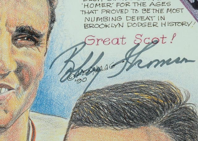 Larsen, Thomson and Vander Meer Signed Print