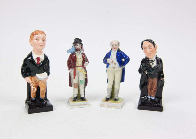 Four Porcelain Figurines Including Royal Doulton