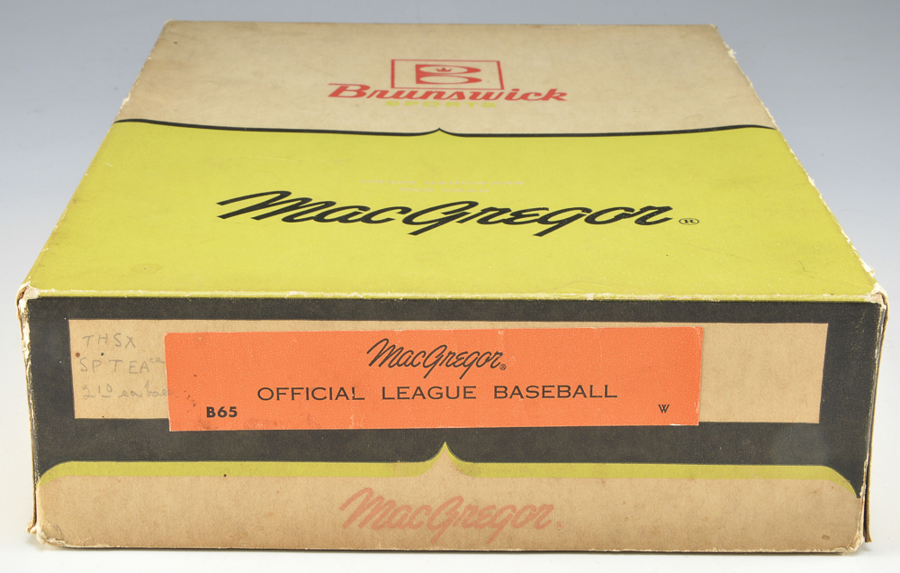 1950s MacGregor Baseball Box