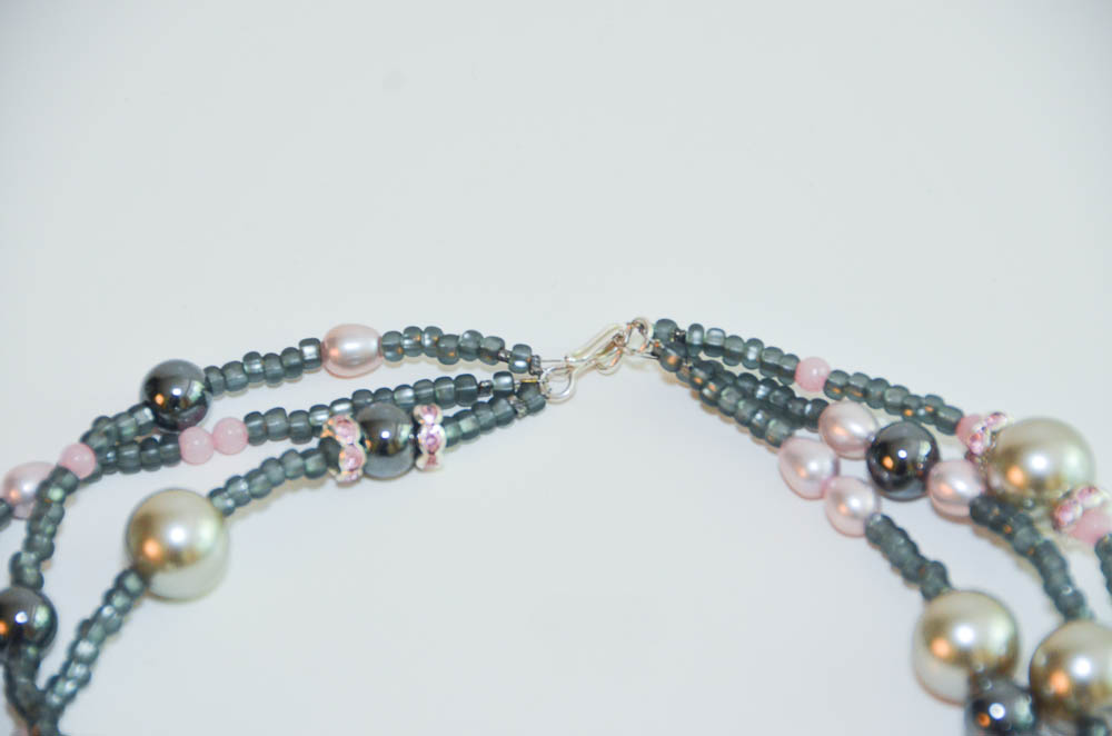Pink and Black Jewelry