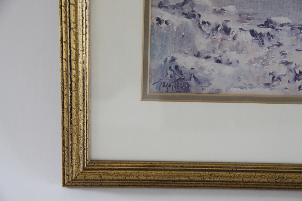 "Boyhood Memories" Framed Lithograph Print by Paul Sawyer