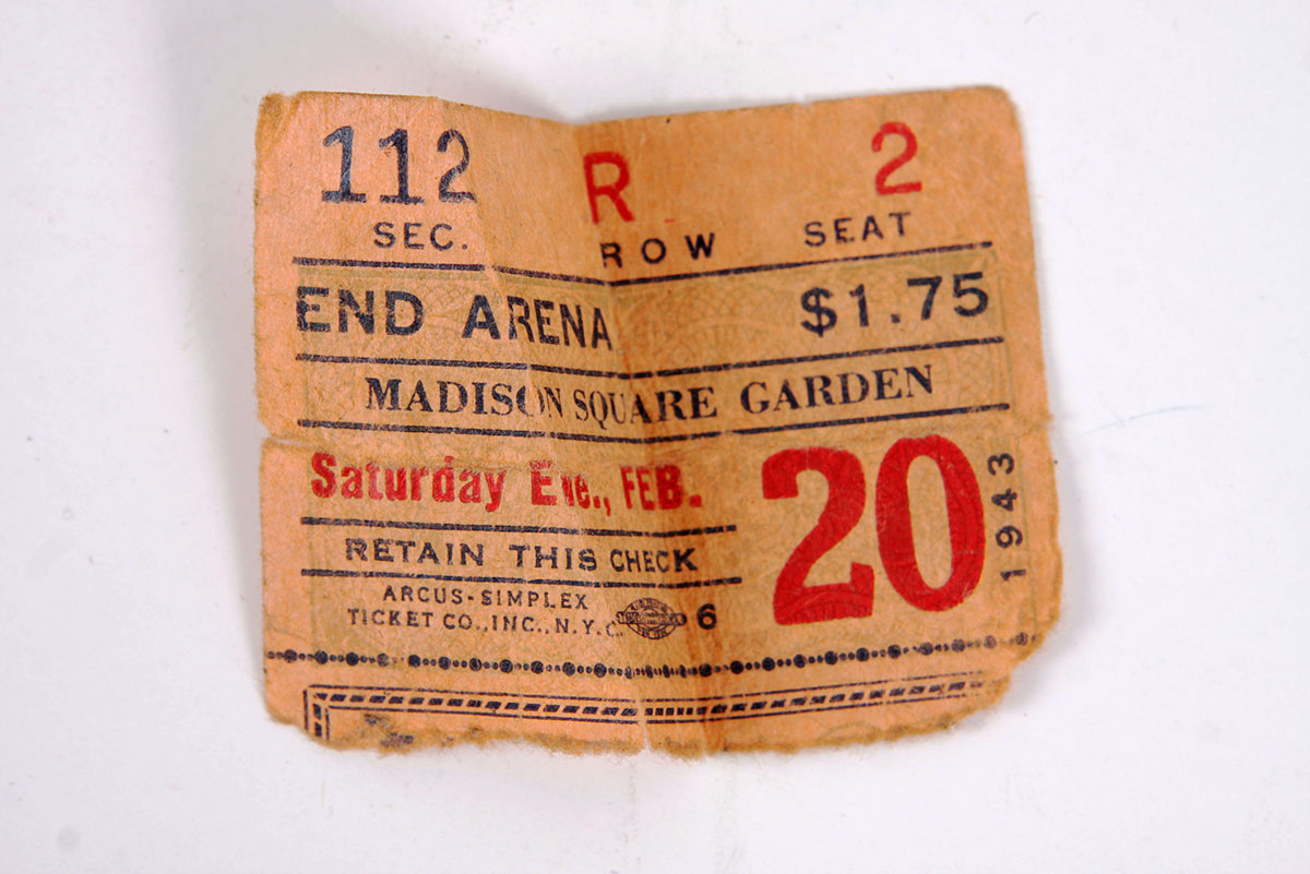 Collection of Vintage Tickets from the 1940s