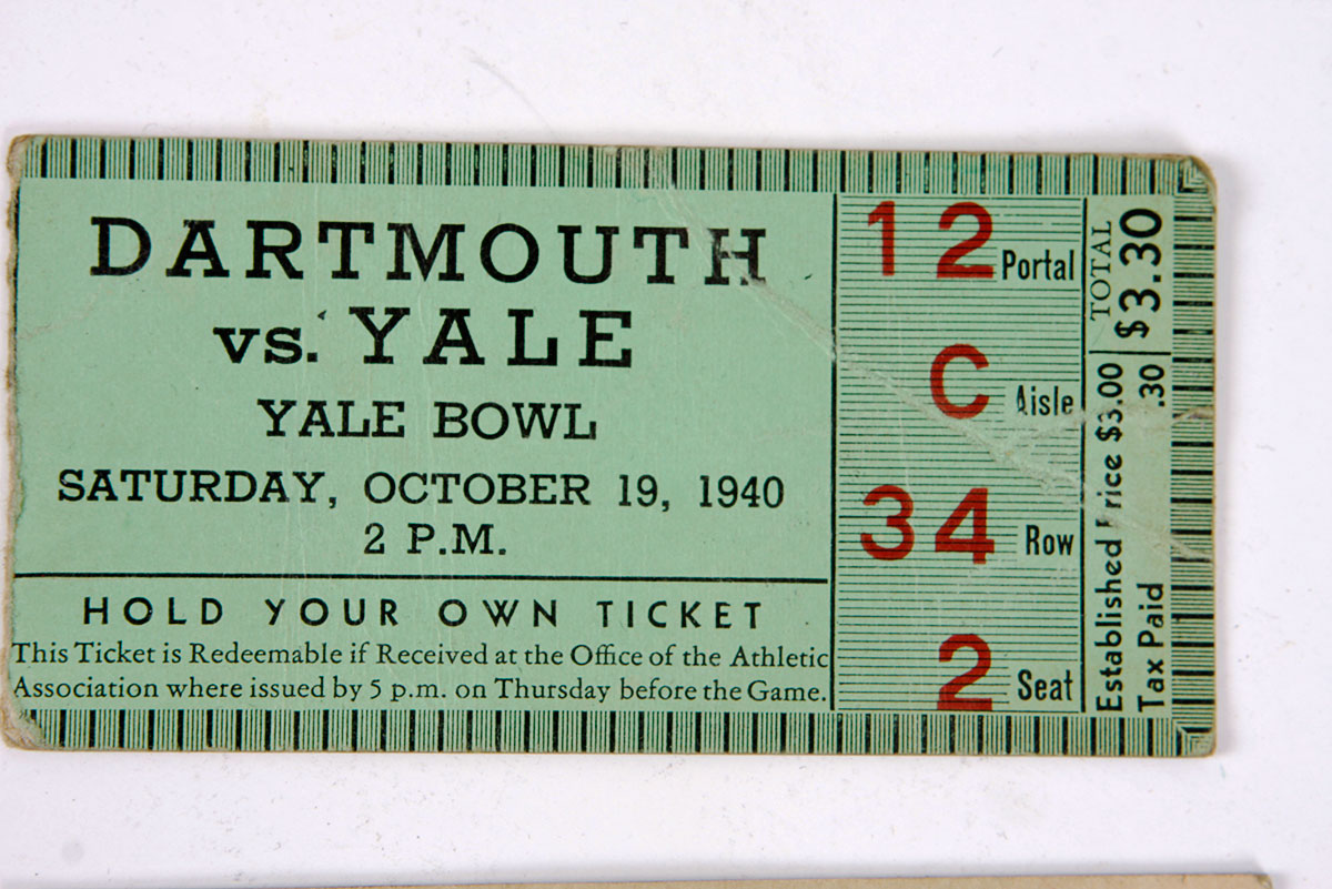 Collection of Vintage Tickets from the 1940s