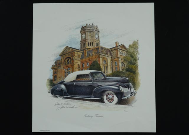 Signed, Limited Edition John Ruthven Offest Lithograph Print