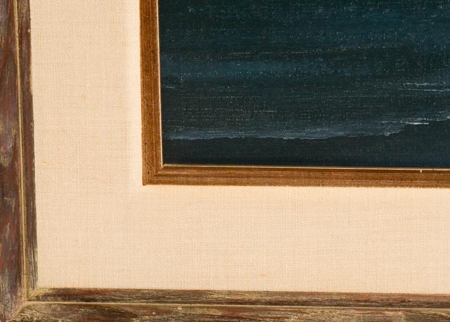 Seascape Oil Painting on Stretched Canvas