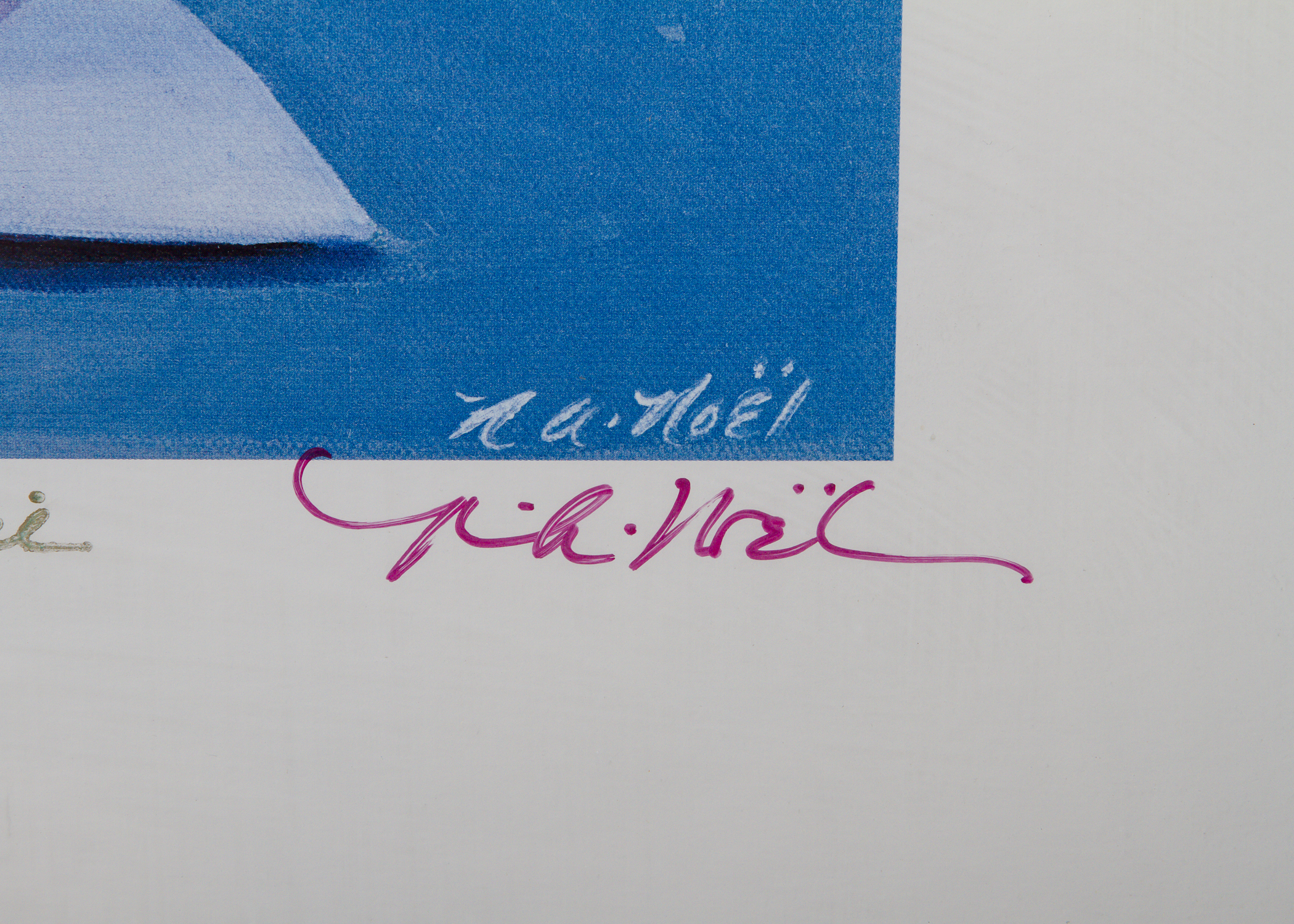 Signed Hoosier Dome Grand Opening Poster