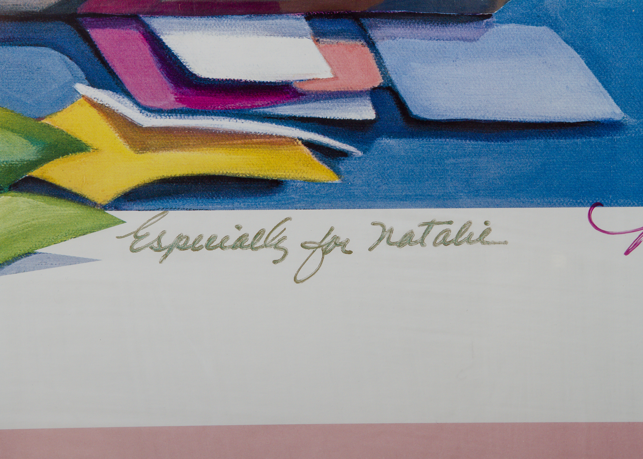 Signed Hoosier Dome Grand Opening Poster