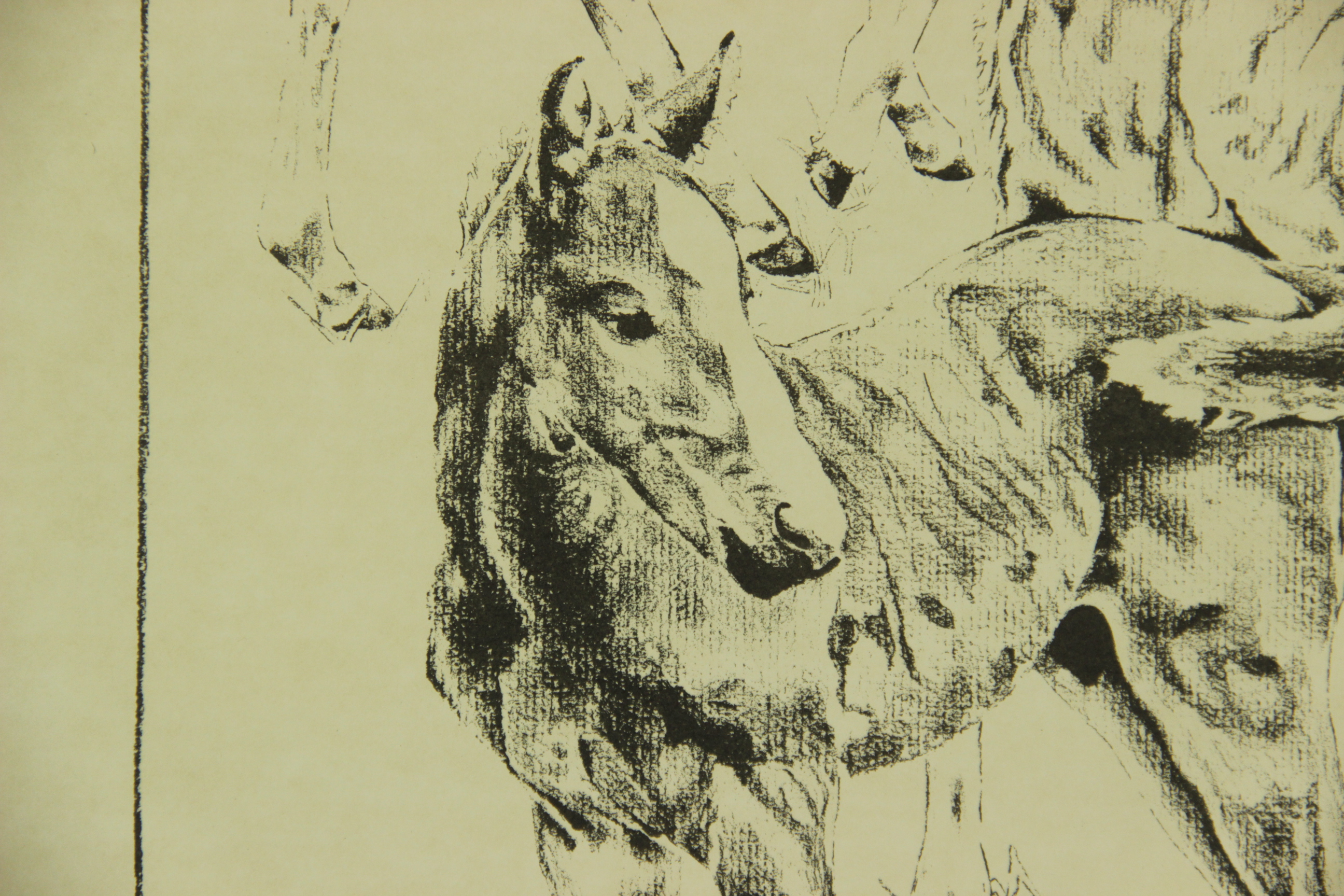 Price Youngman Lithograph "The Runt" 1989